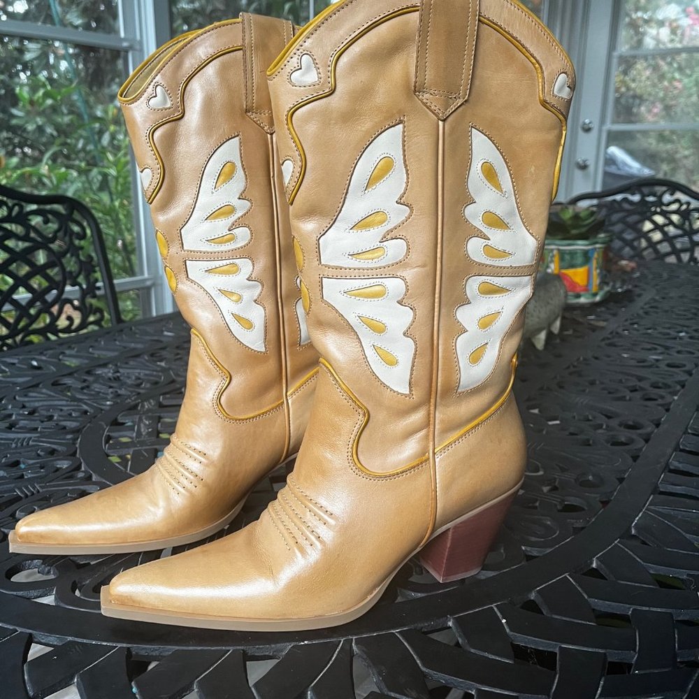Nine West Western Booties US 8.5 M